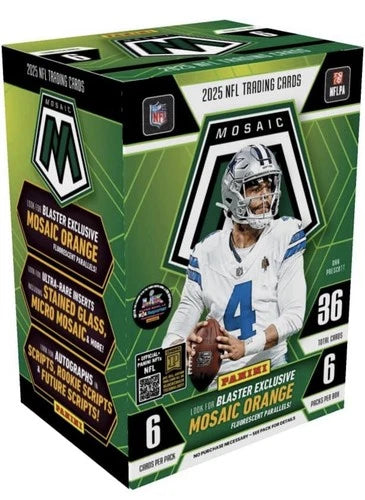Panini - Mosaic - NFL Football - 2025 - Green - Blaster Box