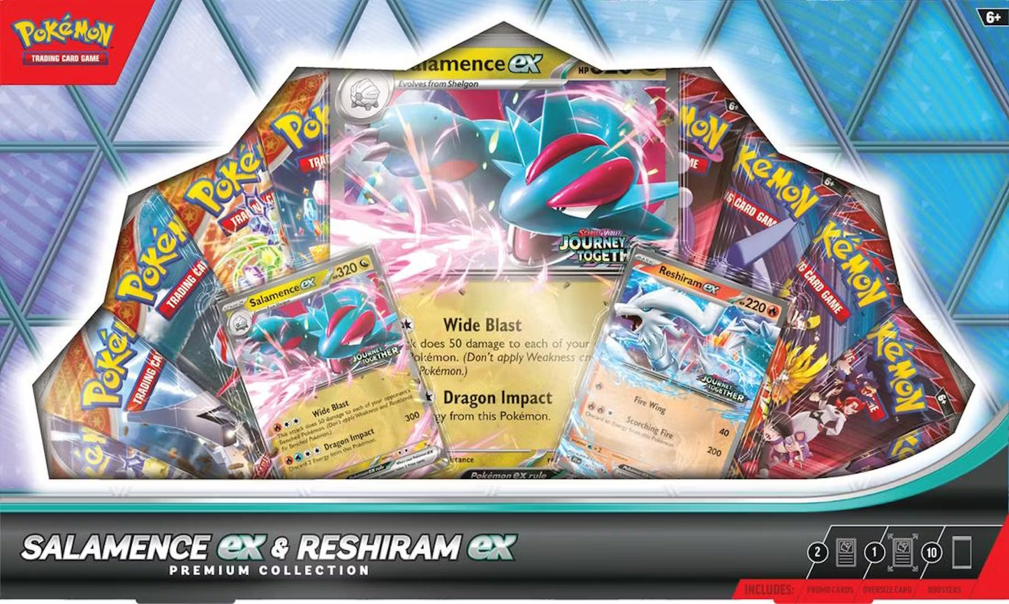 Pokémon - Salamence ex & Reshiram ex - Premium Collection
