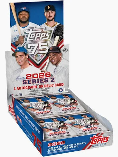 Topps - Series 2 - MLB Baseball - 2026 - Hobby Box
