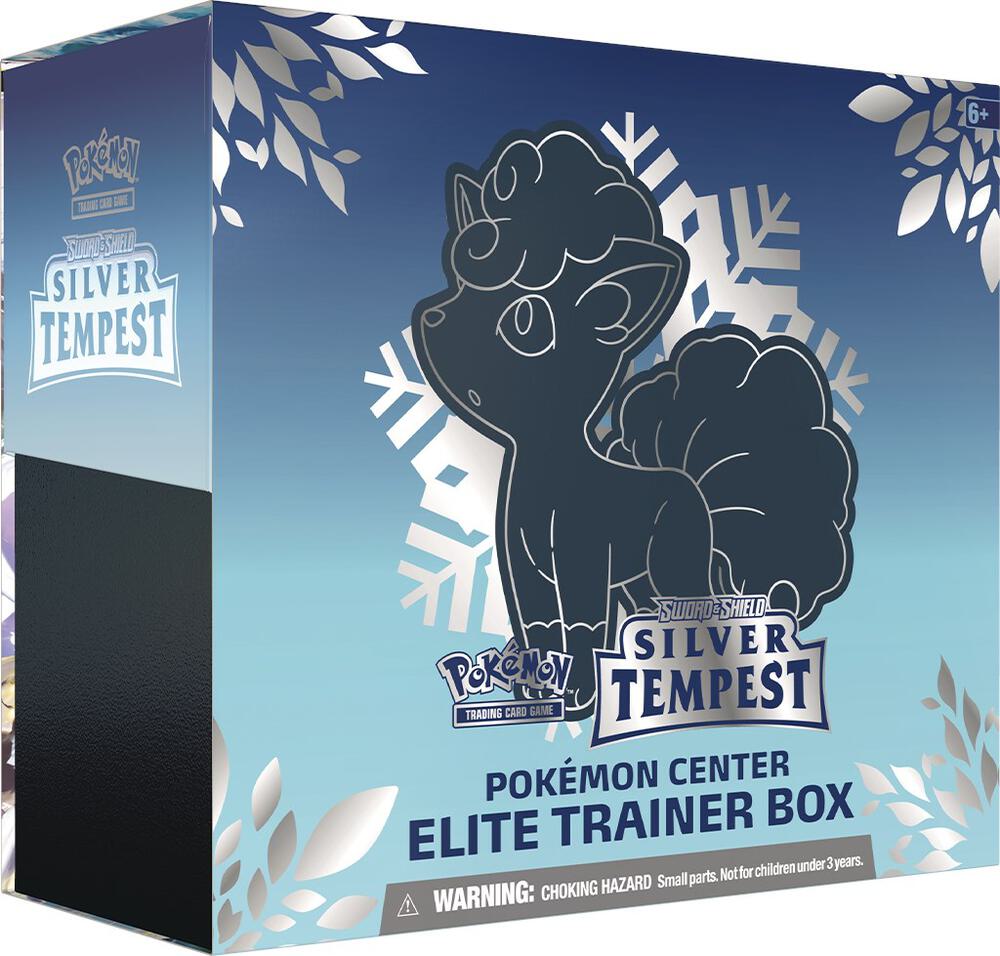 Pokemon - Sword and Shield - Silver Tempest - Pokemon Center - Elite Trainer Box