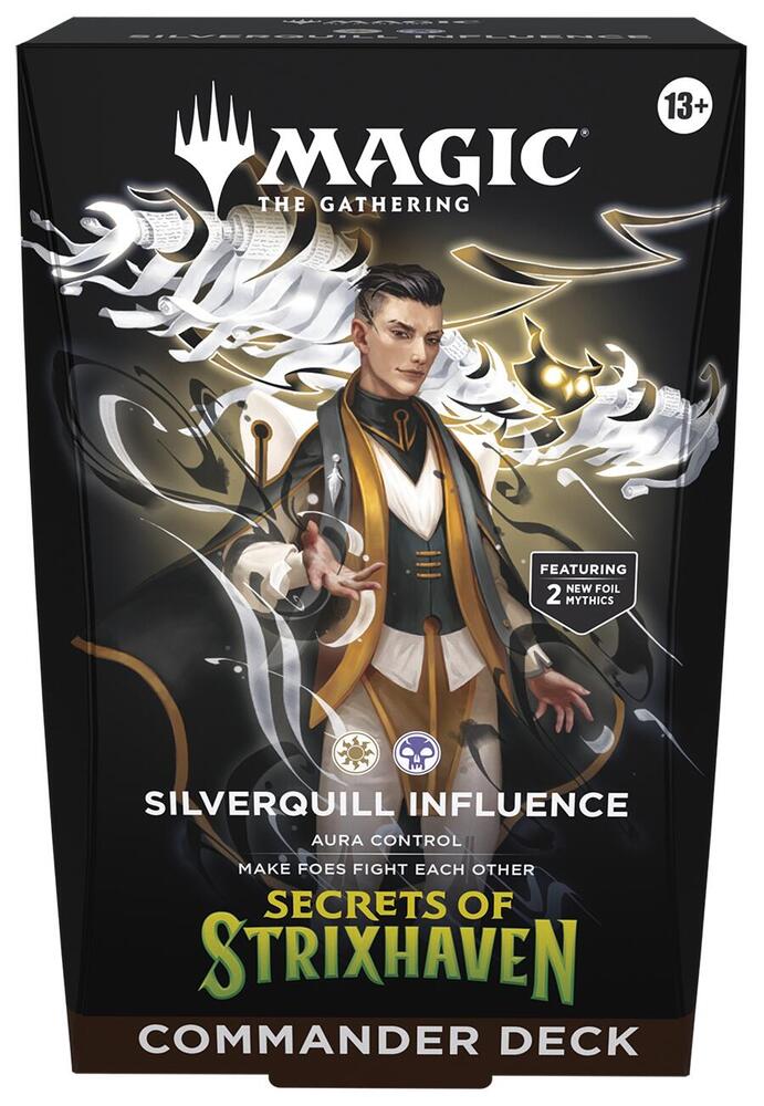 Magic The Gathering - Secrets of Strixhaven - Silverquill Influence - Commander Deck