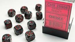 Chessex - 16mm d6 Dice Block - Space