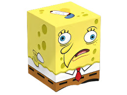 Squaroes - Spongebob - Secret Lair Drop - 100+ Deck Box - Mocking Spongebob