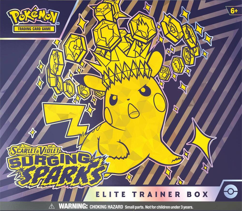Pokemon - Scarlet and Violet - Surging Sparks - Elite Trainer Box