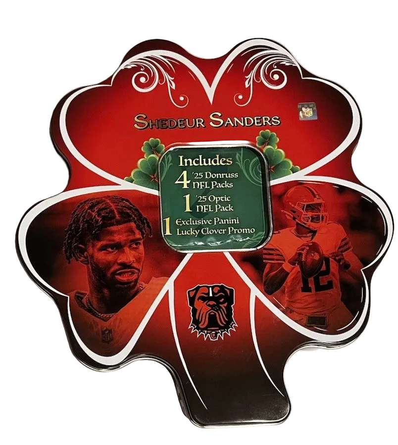 MJ Holdings - NFL Football - Shedeur Sanders - Lucky Clover Tin