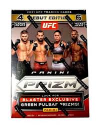 Panini - Prizm Debut Edition - UFC Fighting - 2021 - Blaster Box