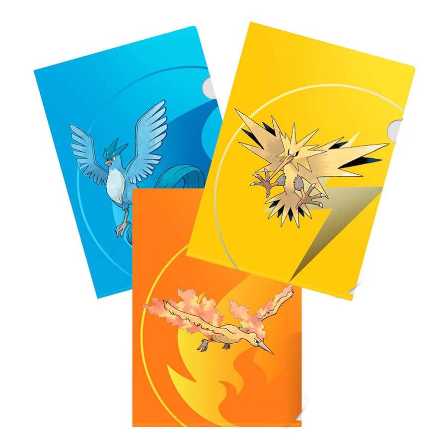 Ultra Pro - Pokémon Tournament Folios 3pk - Articuno, Zapdos, Moltres