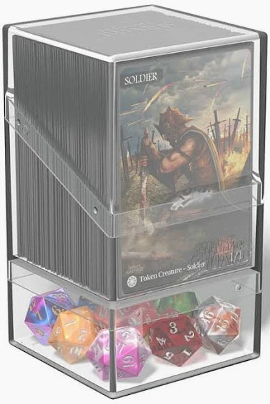Ultimate Guard - Boulder 'n' Tray - Deck Case 100+ - Transparent