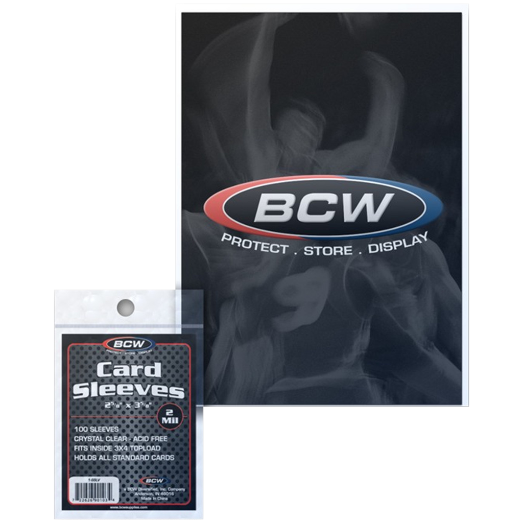 BCW - Card Sleeves - Standard - 100ct CARDPOPUSA BCW - Card Sleeves - Standard - 100ct CARDPOPUSA