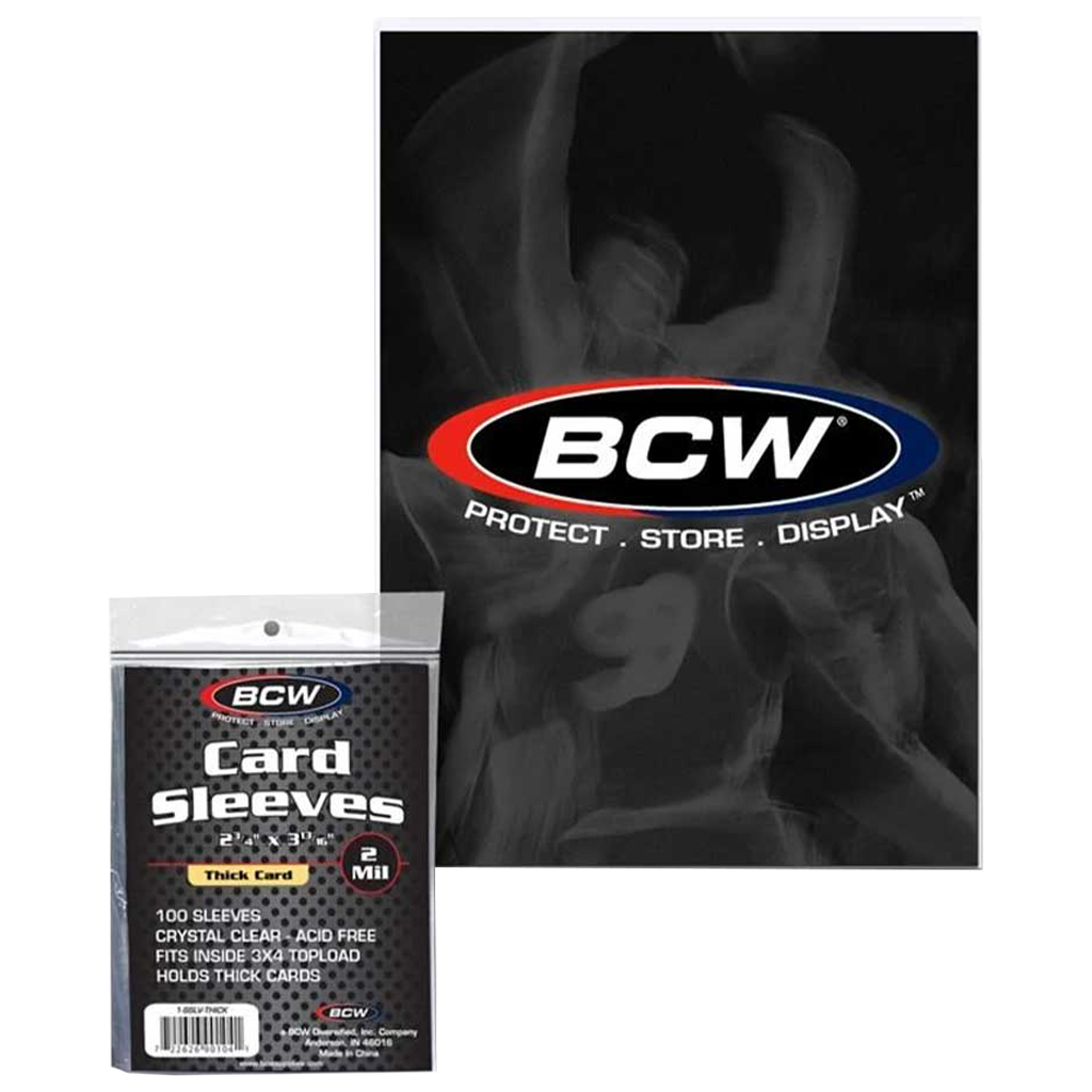 BCW - Thick Card Sleeves (100ct)