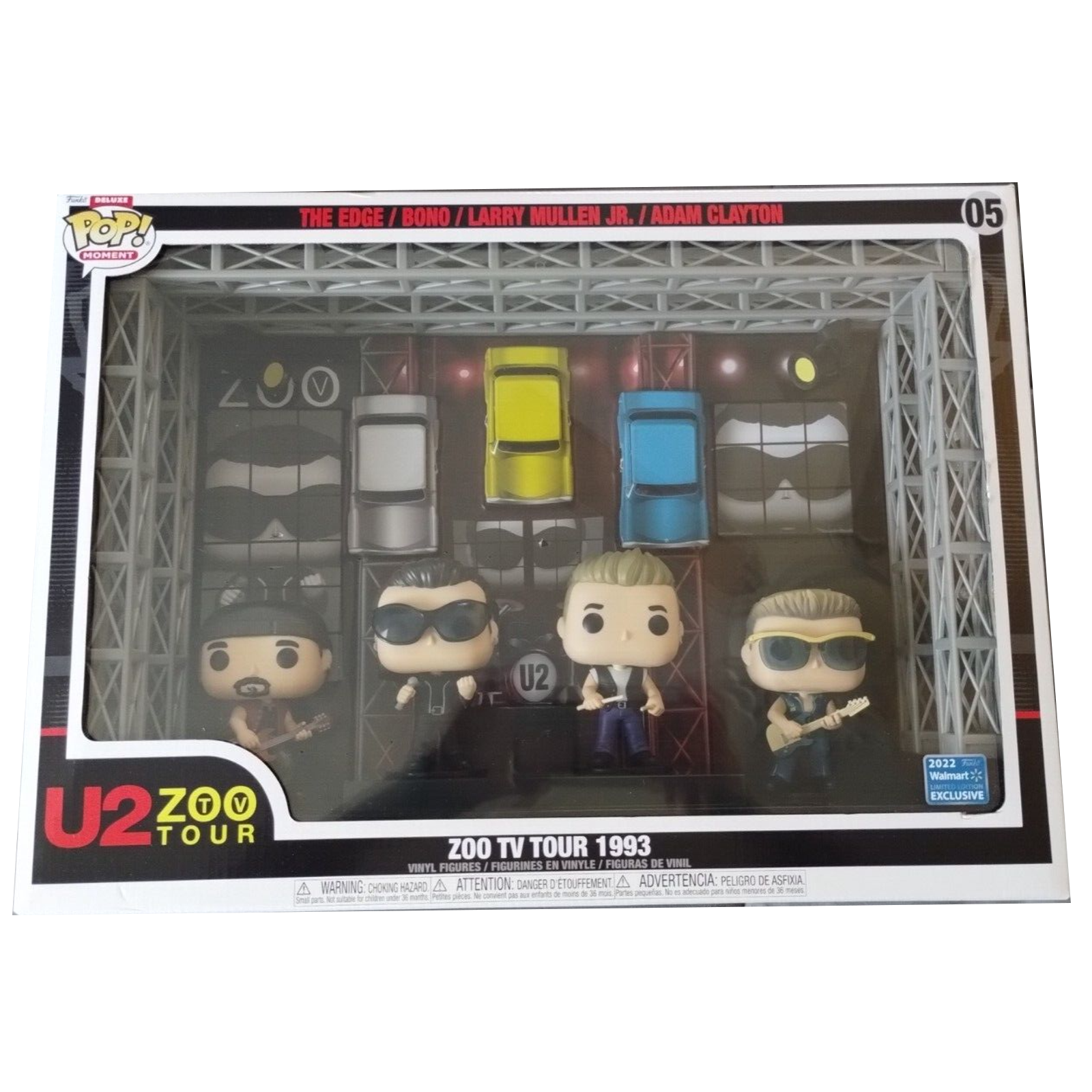 Buy Pop! Adam, Bono, The Edge, Larry 4-Pack at Funko.