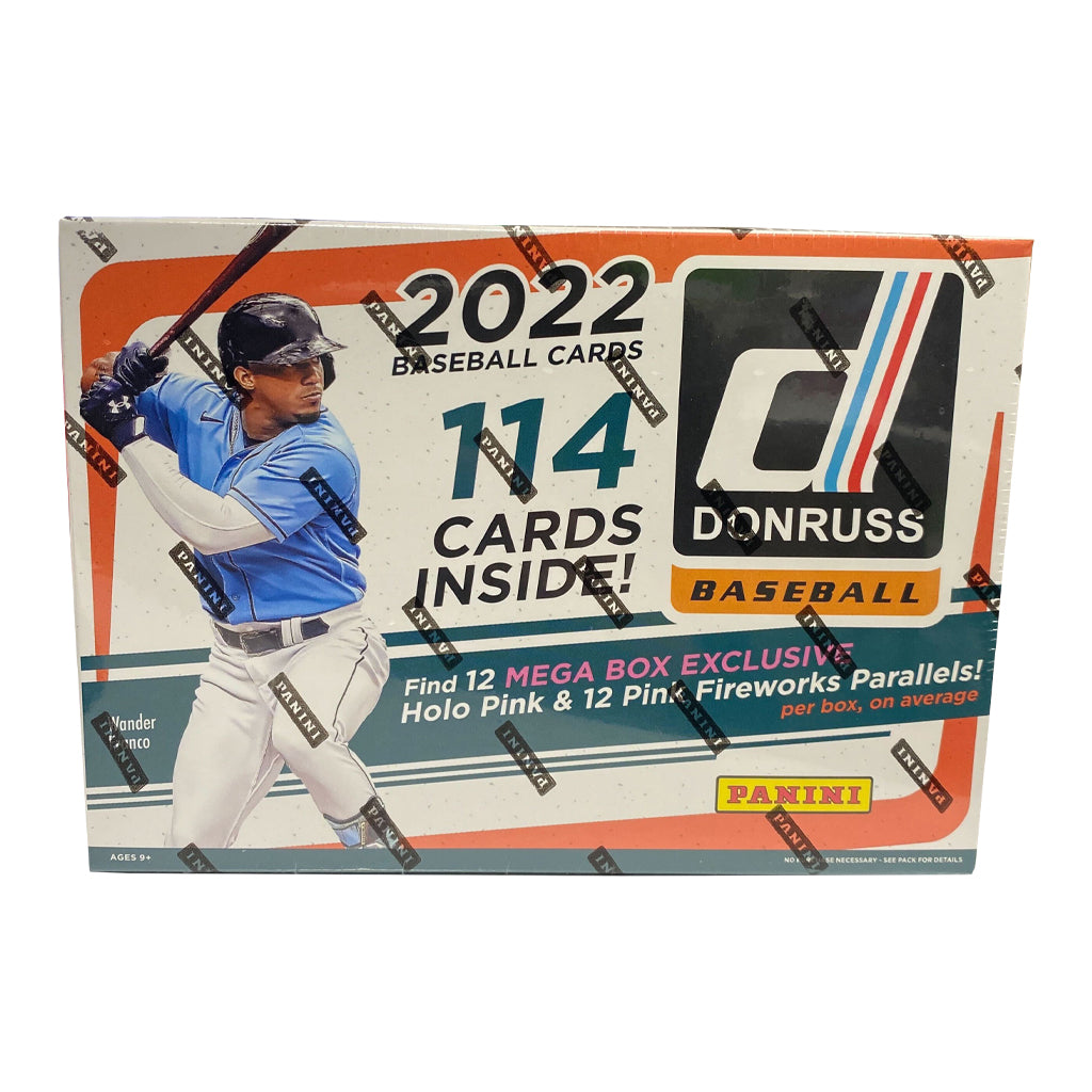 2022 Panini Baseball Donruss Trading Card Mega Box