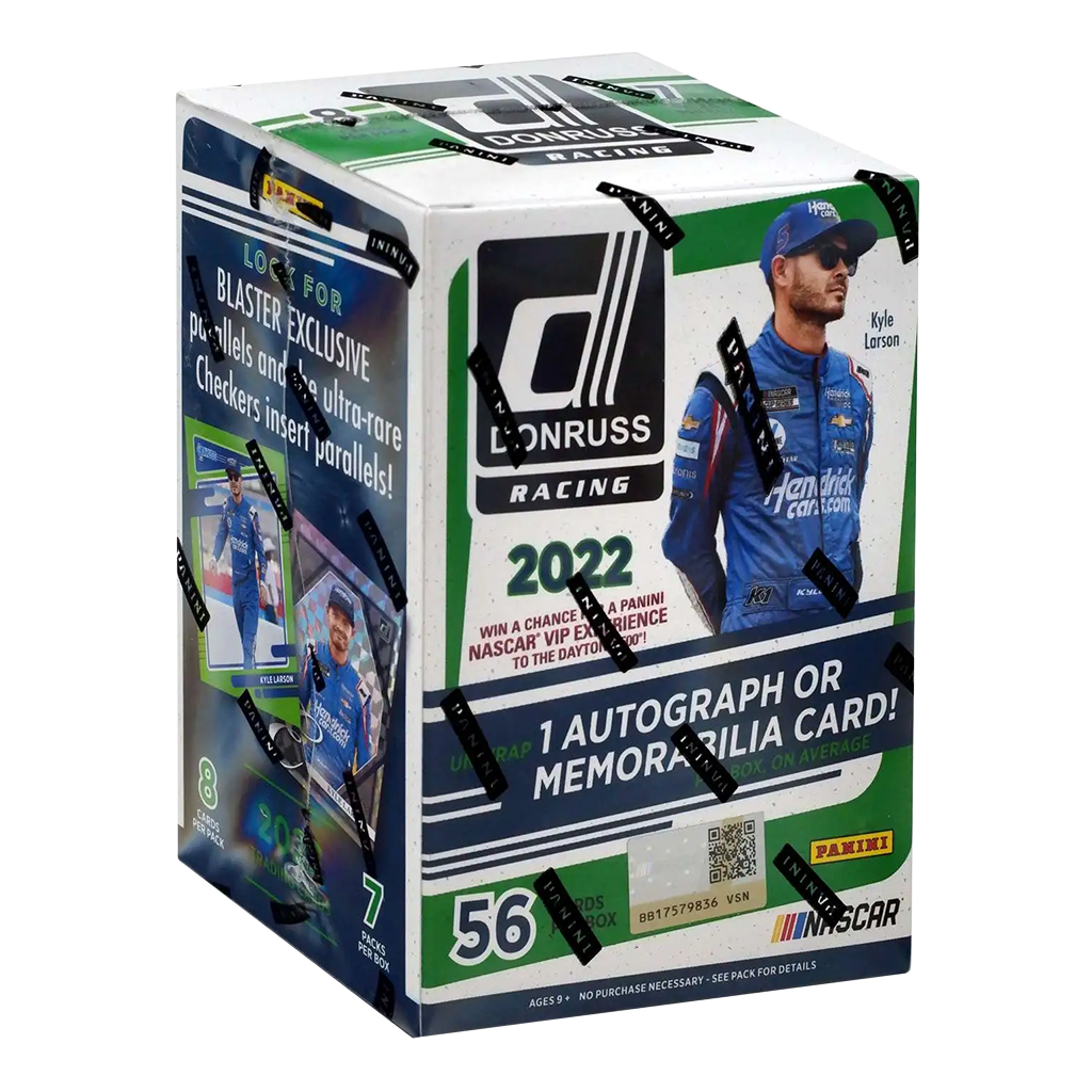 Panini Donruss Racing Blaster Box 2022 CARDPOPUSA