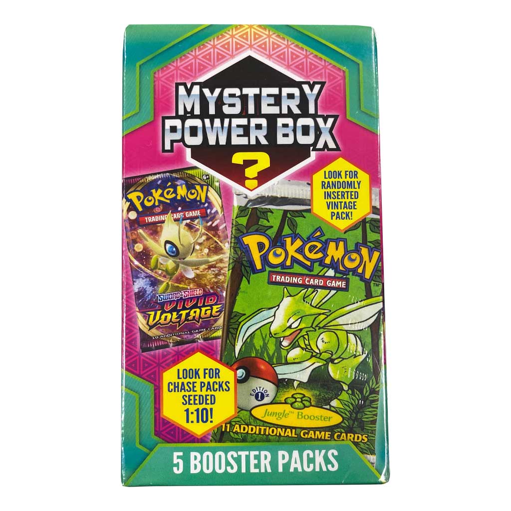 Pokemon Trading Card Game Mystery Power Box [5 Booster Packs]