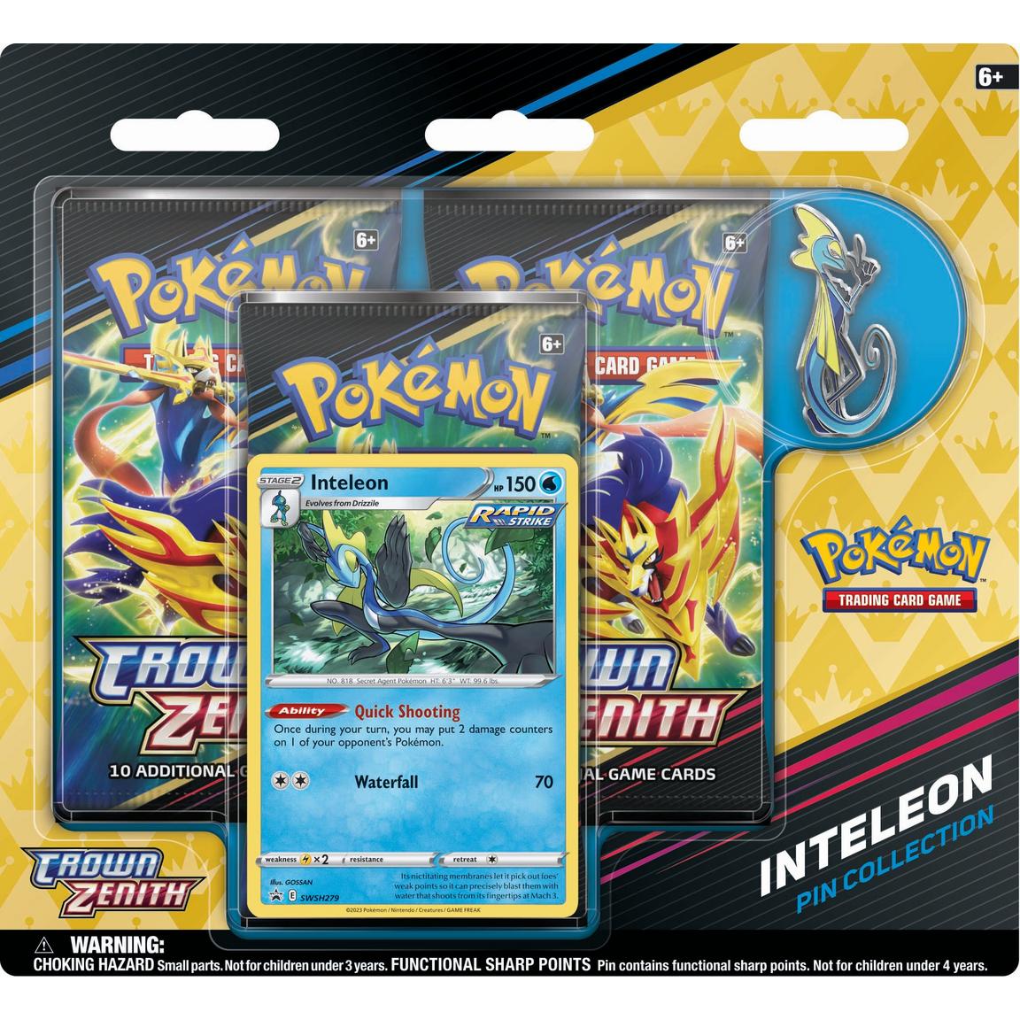 Pokemon - Crown Zenith - Pin Collection CARDPOPUSA Pokemon - Crown Zenith - Pin Collection CARDPOPUSA