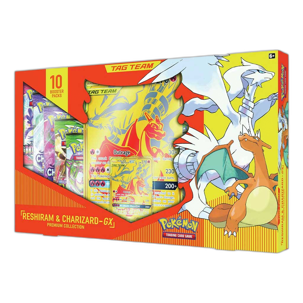 Pokemon - Premium Collection - Reshiram and Charizard GX - 2022