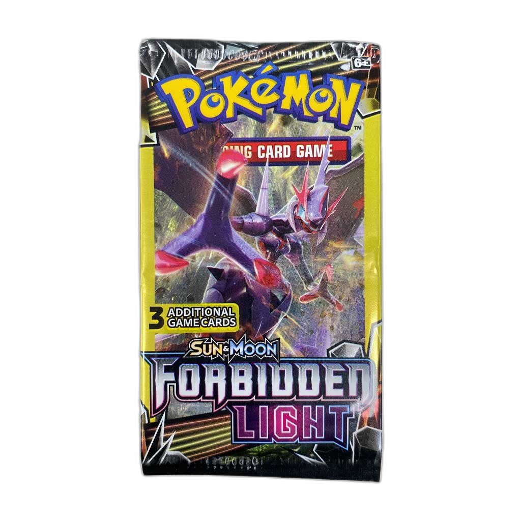 Pokemon - Sun and Moon - Forbidden Light - 3 Card Booster Pack