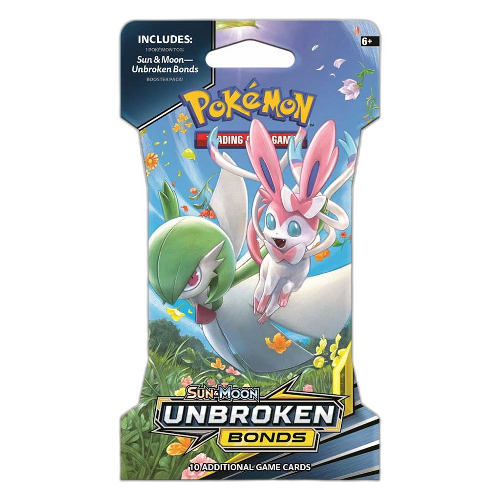 Pokemon - Sun and Moon - Unbroken Bonds - Sleeved Booster Pack