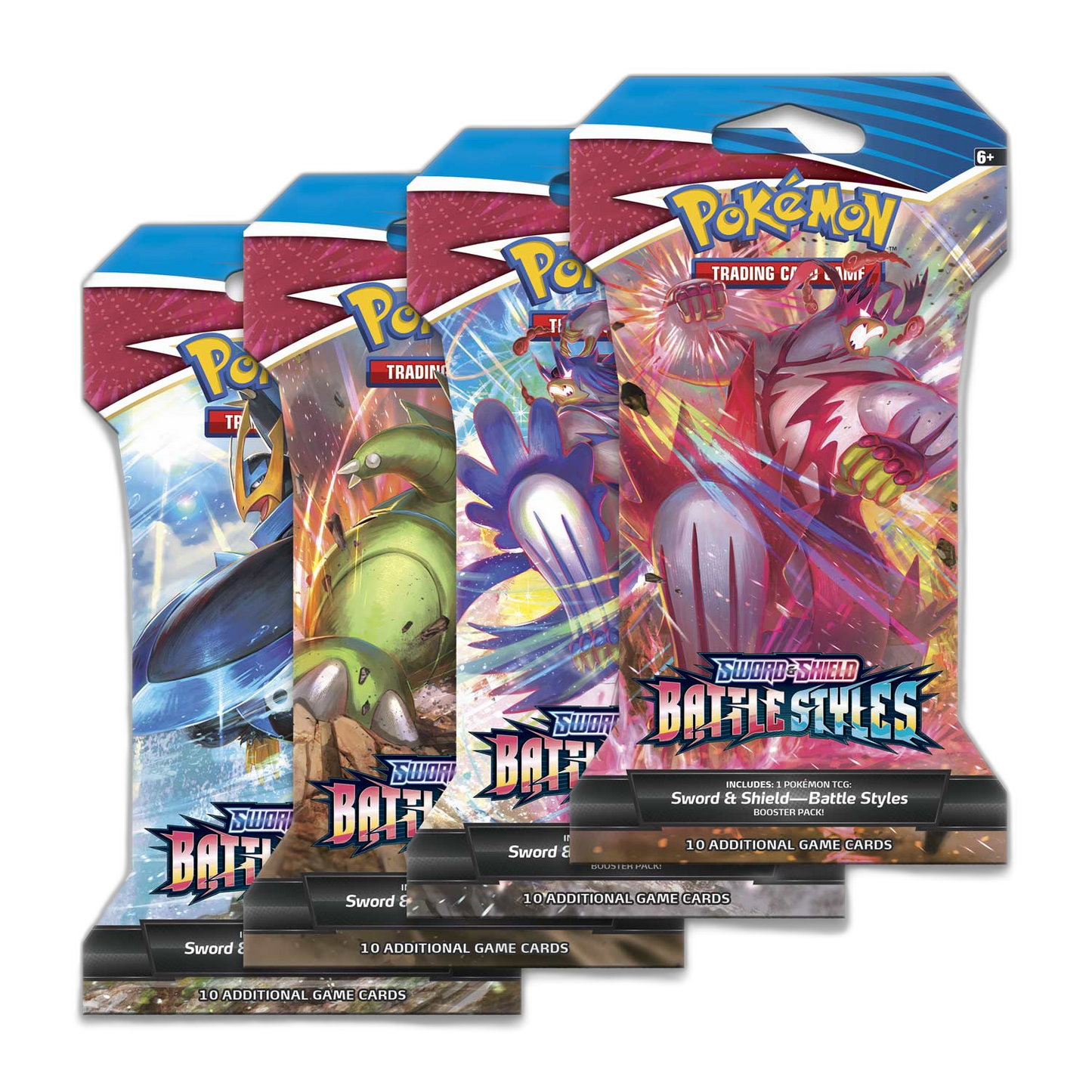 Pokemon - Sword and Shield - Battle Styles - Sleeved Booster Pack
