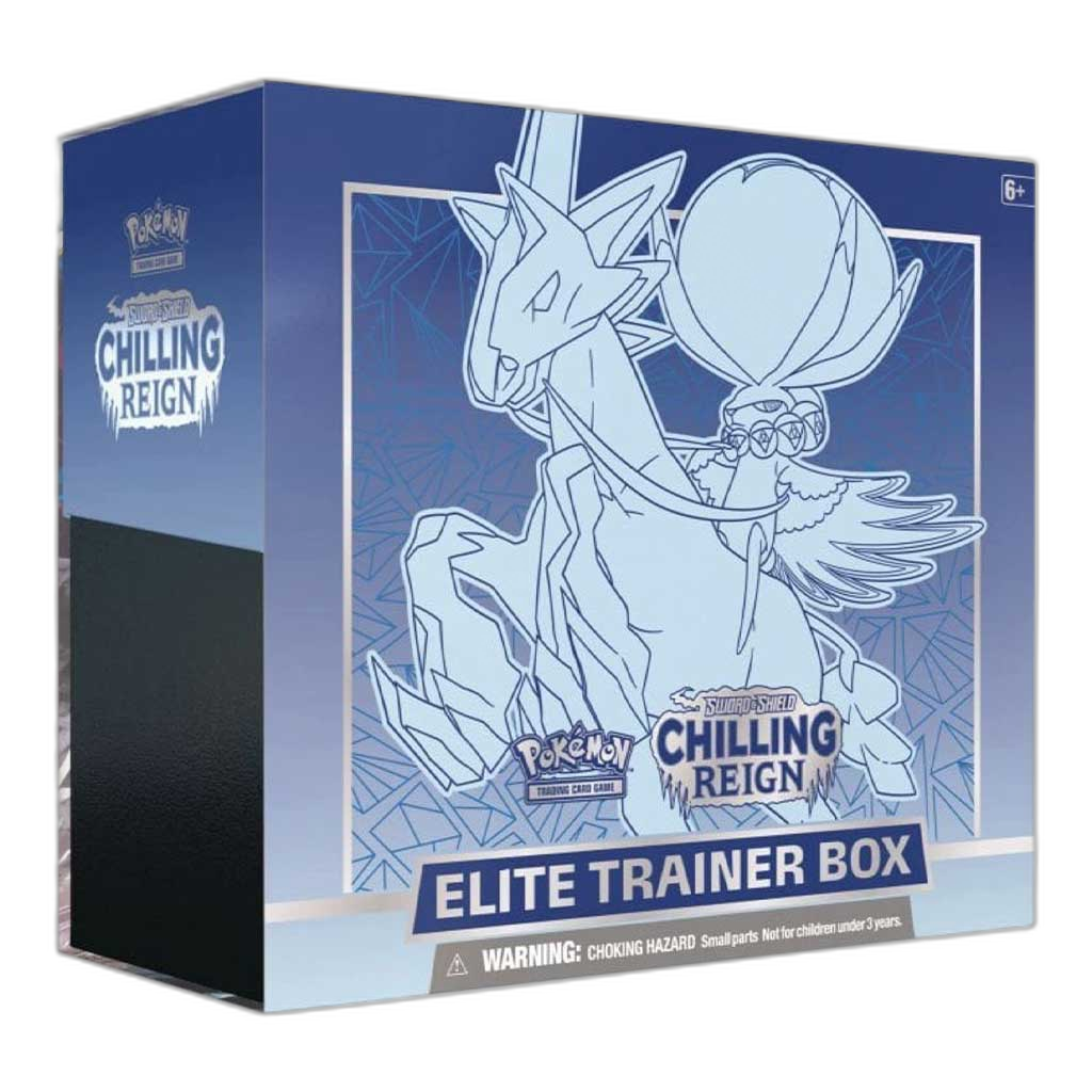Pokemon - Sword and Shield - Chilling Reign - Ice Rider Calyrex - Elite Trainer Box