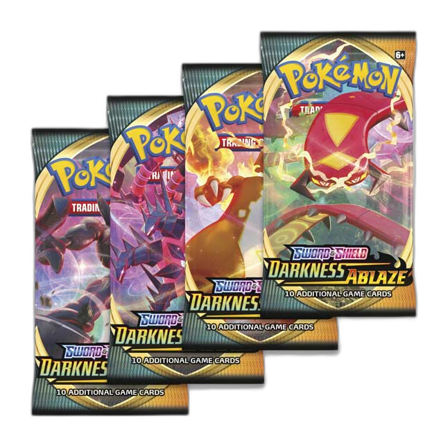 Pokemon - Sword and Shield - Darkness Ablaze - Single Booster Pack