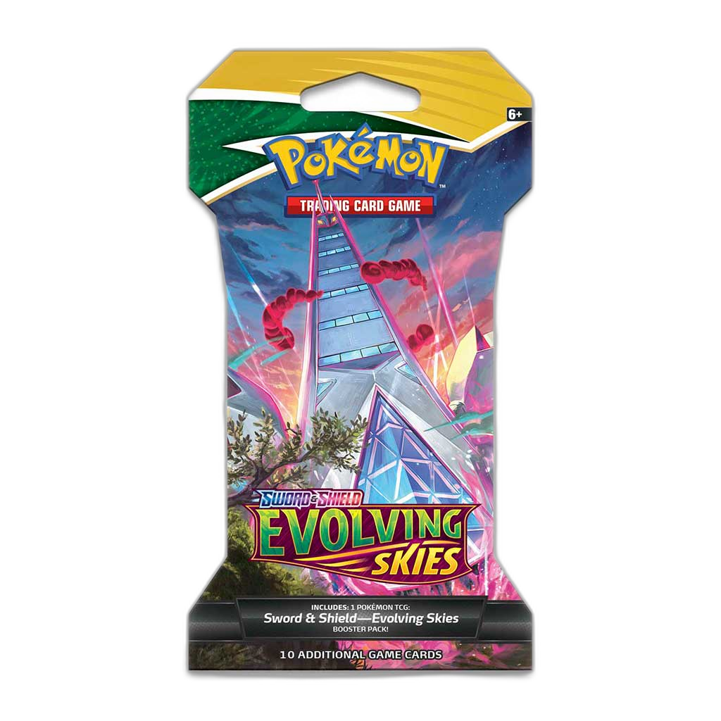 Pokemon - Sword and Shield - Evolving Skies - Sleeved Booster Pack