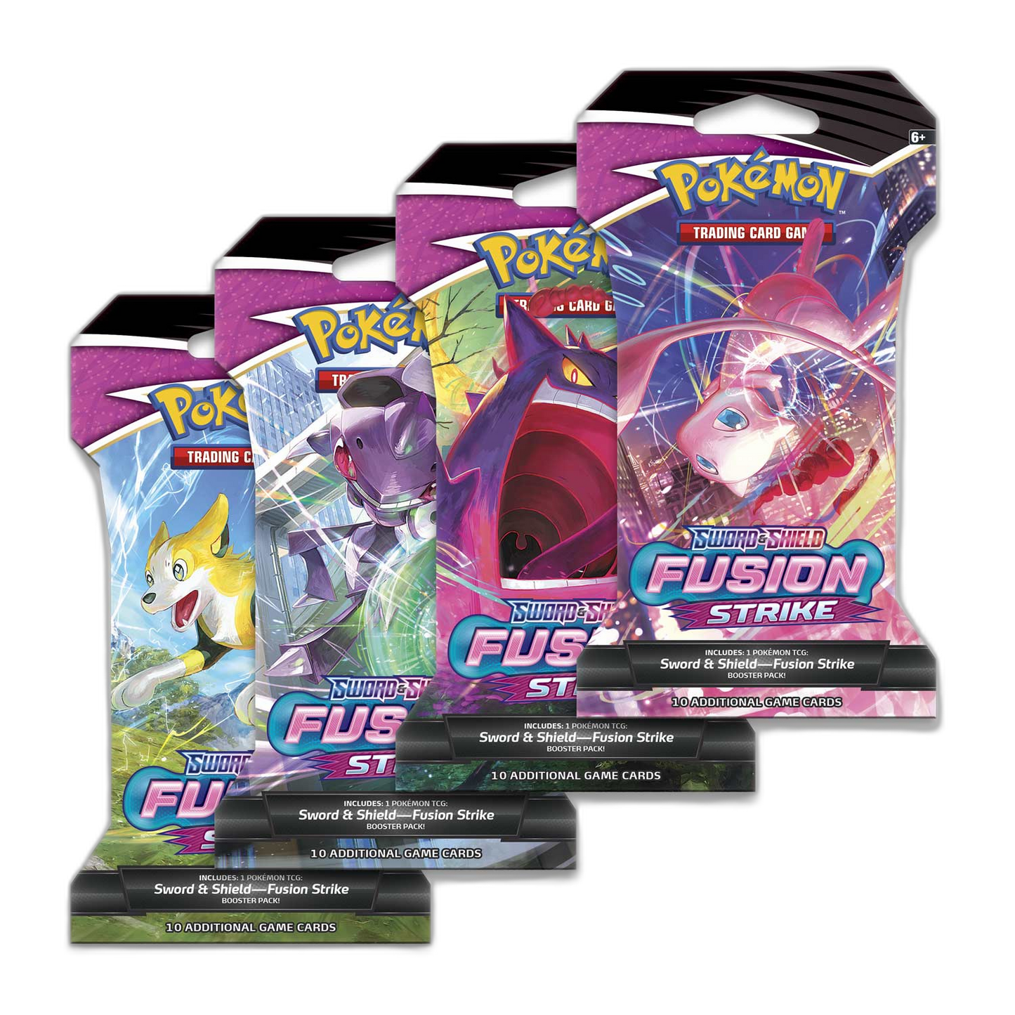 Pokemon - Sword and Shield - Fusion Strike - Sleeved Booster Pack