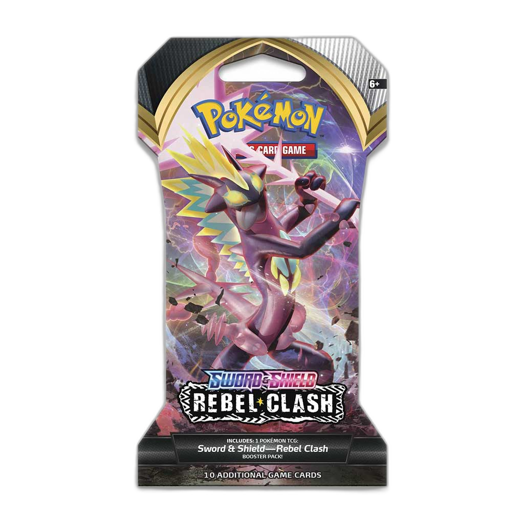 Pokemon - Sword and Shield - Rebel Clash - Sleeved Booster Pack