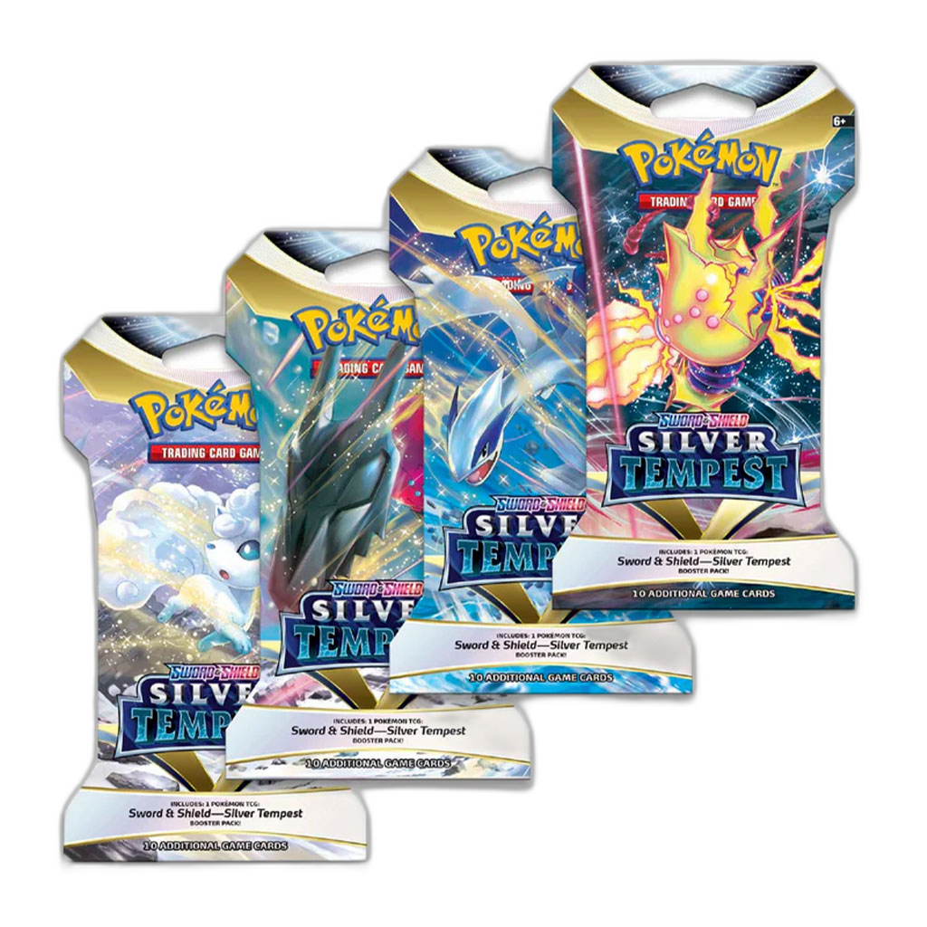 Pokemon - Sword and Shield - Silver Tempest - Sleeved Booster Pack