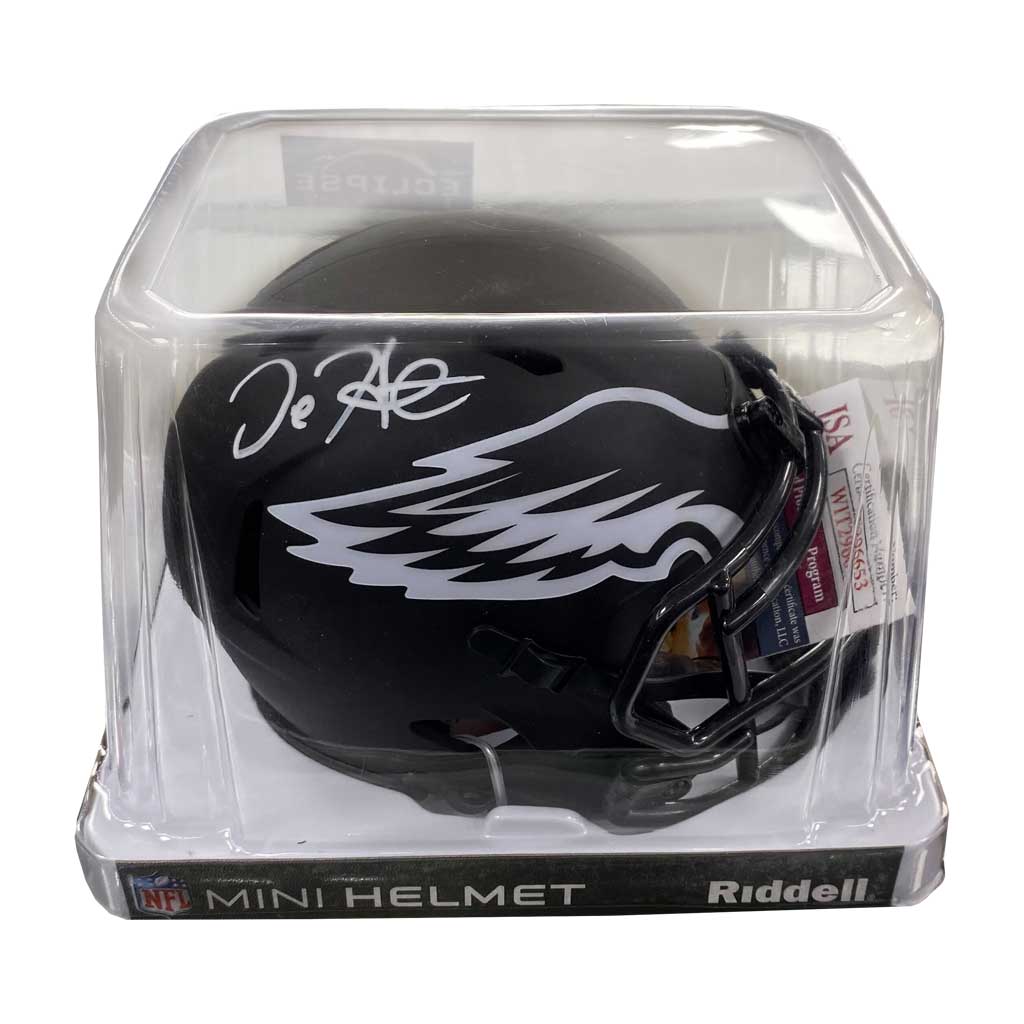 Jalen Hurts autograph signed Eagles Black Jersey JSA