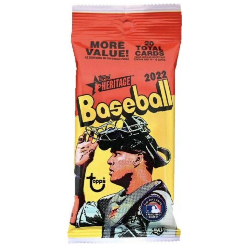picture of Topps - Heritage - Baseball Cello Pack 2022