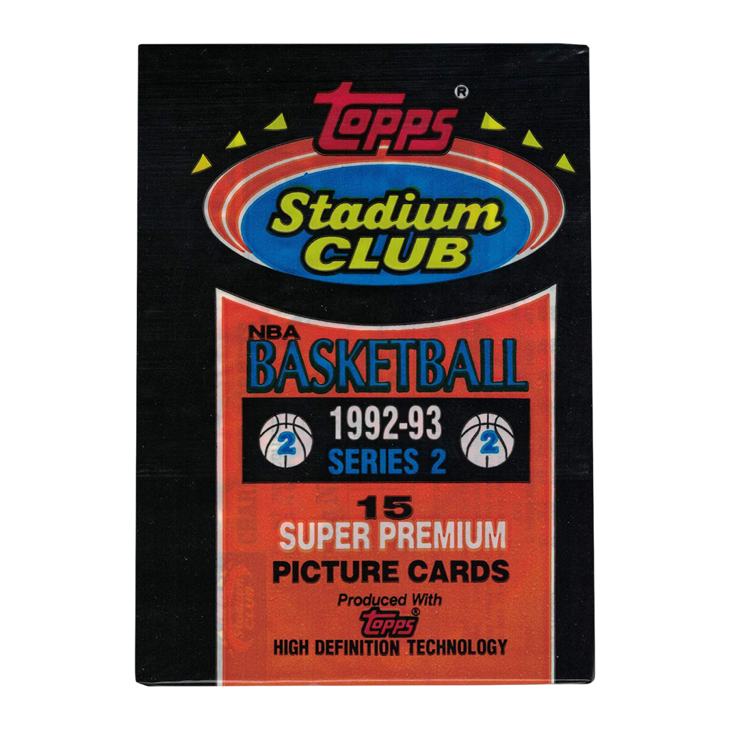 Topps - Stadium Club - NBA BasketBall 1992-93 - Super Premium Picture Cards