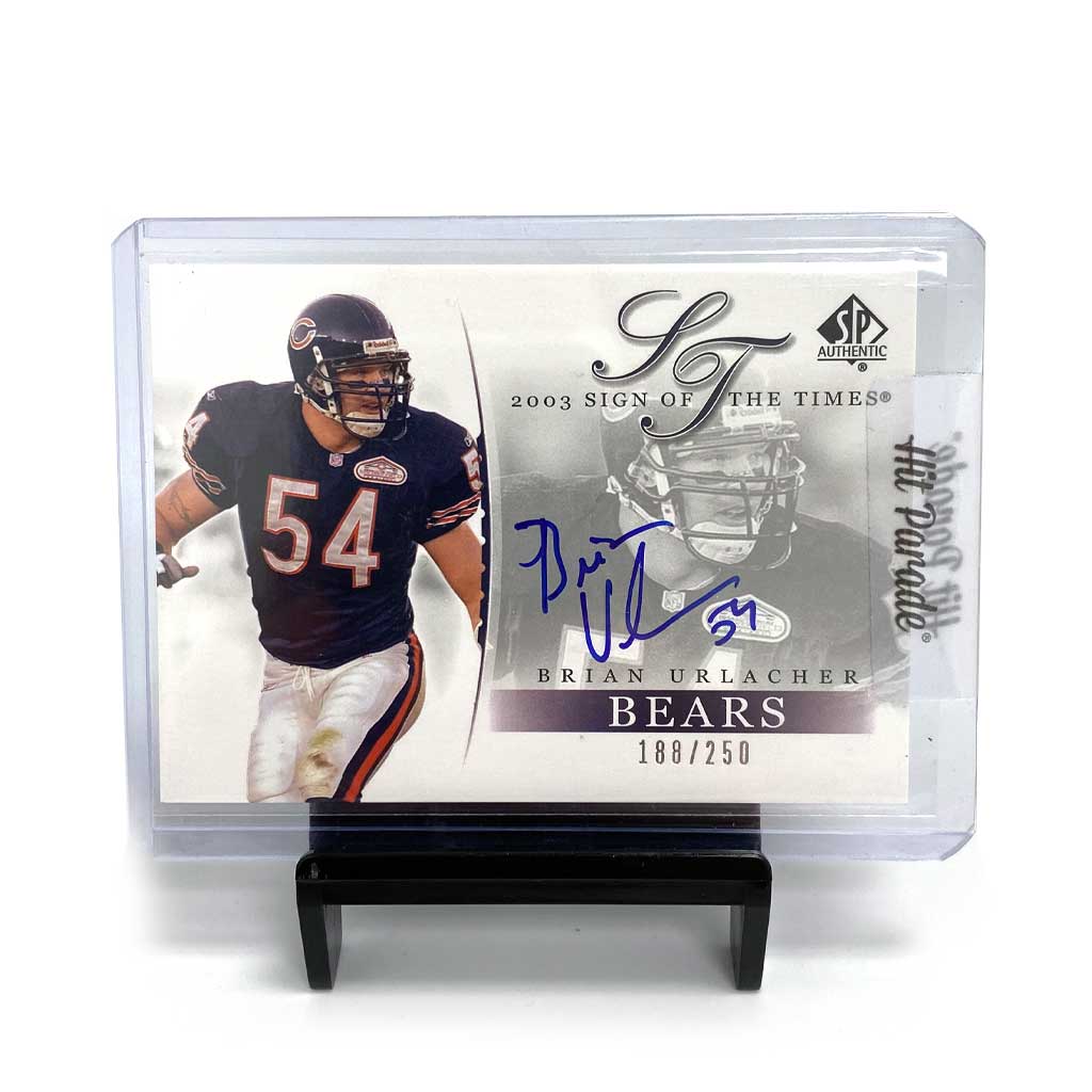 Brian Urlacher Autographed Card 