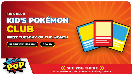 Kid's Pokémon Club at Card Pop Joliet IL