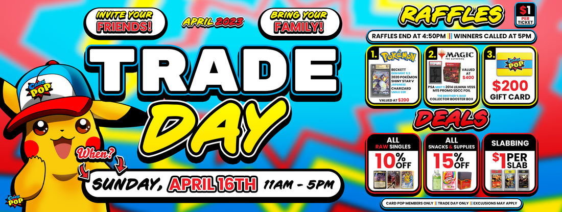 pokemon card trade day near me Trade Day: A Joliet Event for Everyone! CARDPOPUSA