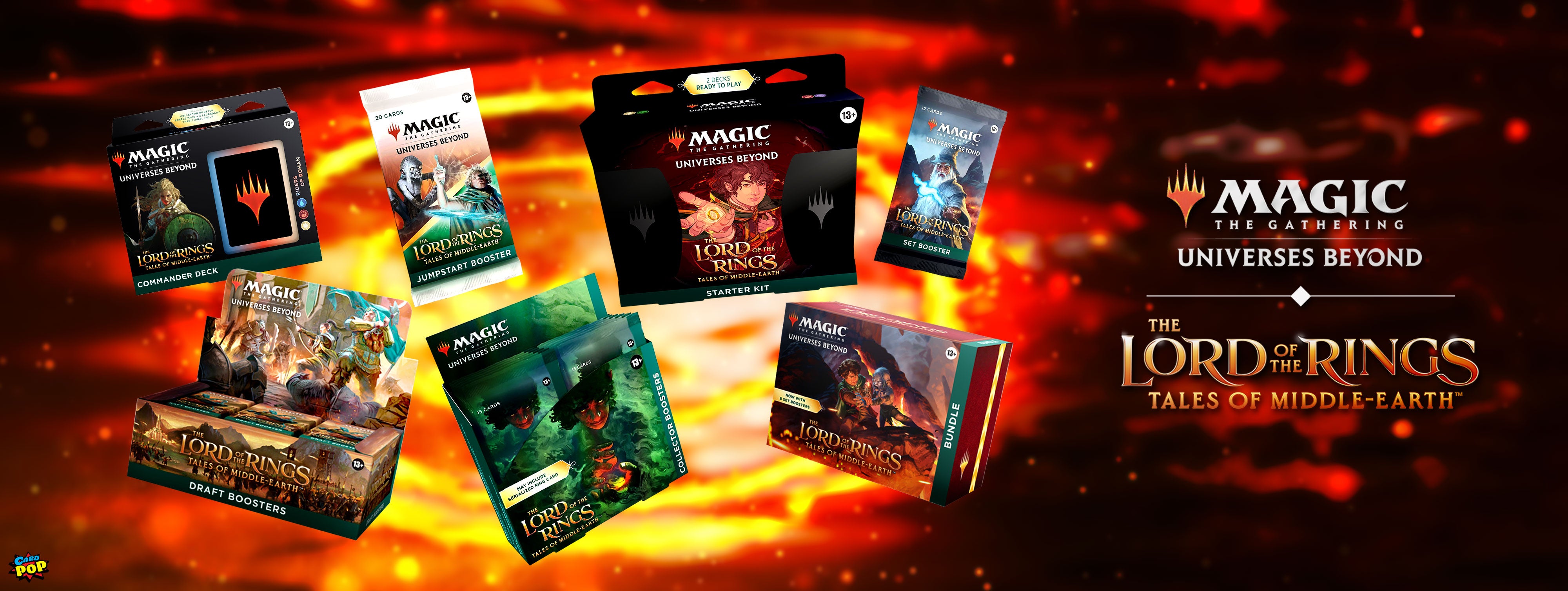 Magic The Gathering x The Lord Of The Rings: Tales of Middle-Earth - A CARDPOPUSA Magic The Gathering x The Lord Of The Rings: Tales of Middle-Earth - A CARDPOPUSA