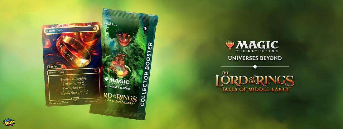 card pop mtg lord of the rings one ring collector booster