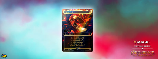 card pop mtg lord of the rings one ring found