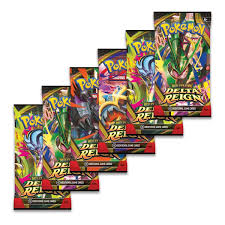 Pokémon Delta Reign booster pack at Card Pop Joliet IL