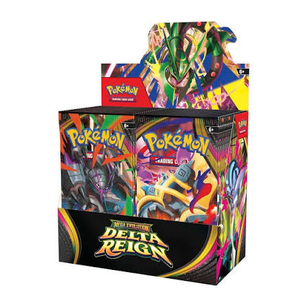 Pokémon Delta Reign booster box at Card Pop Joliet IL