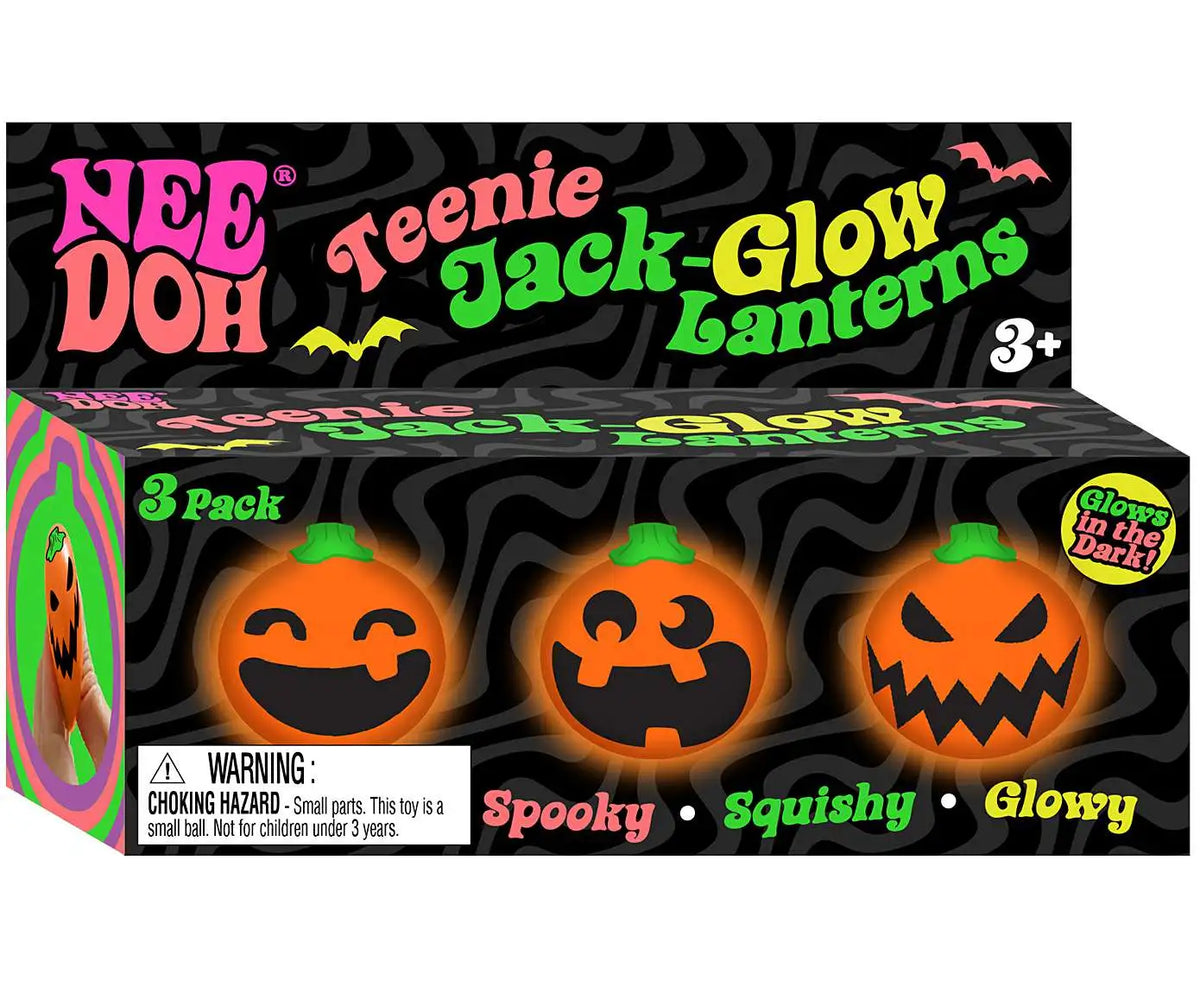 NeeDoh - Teenie Jack-Glow Lanterns - Assorted Color - Toy