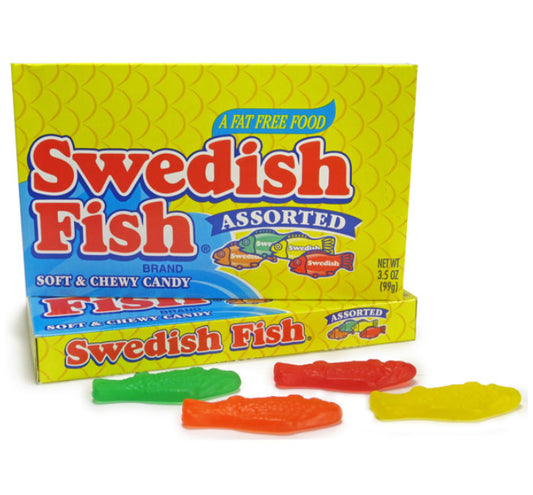 Swedish Fish - Assorted Theater Box (3.5oz)