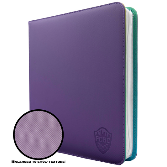 FCBC - 12 Pocket Binder - Exclusive Purple