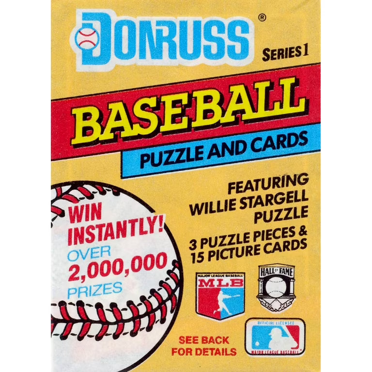 Panini - Donruss - MLB Baseball - 1991 - Single Pack