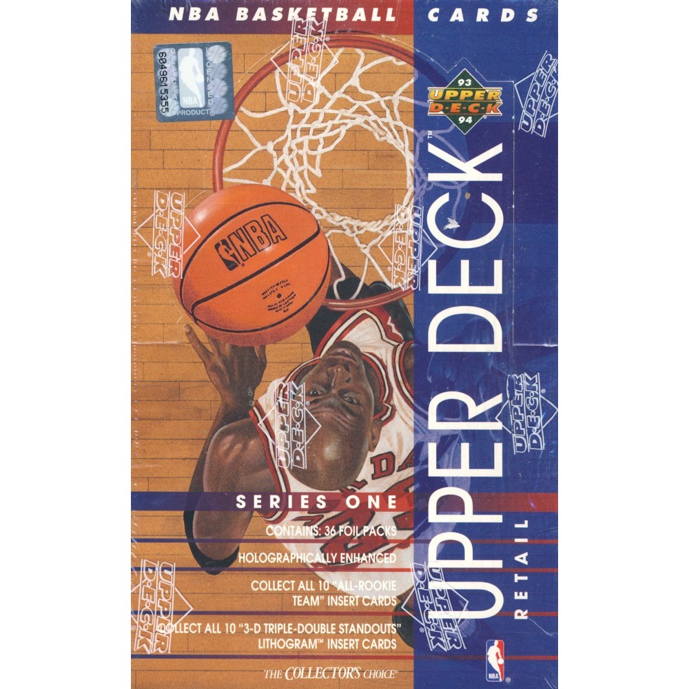 Upper Deck - Series One - NBA Basketball - 1993-94 - Single Pack
