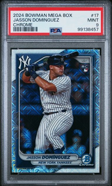Topps - Bowman Chrome - Jasson Dominguez Mega Box Mojo - PSA Mint 9 - 2024