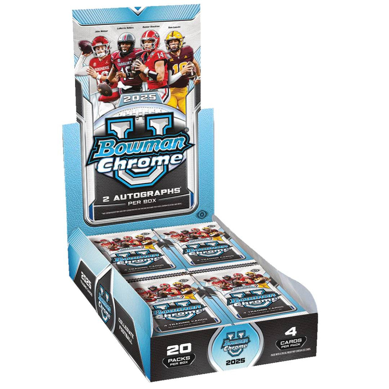 Topps - Bowman U Chrome - Football Hobby Box 2025