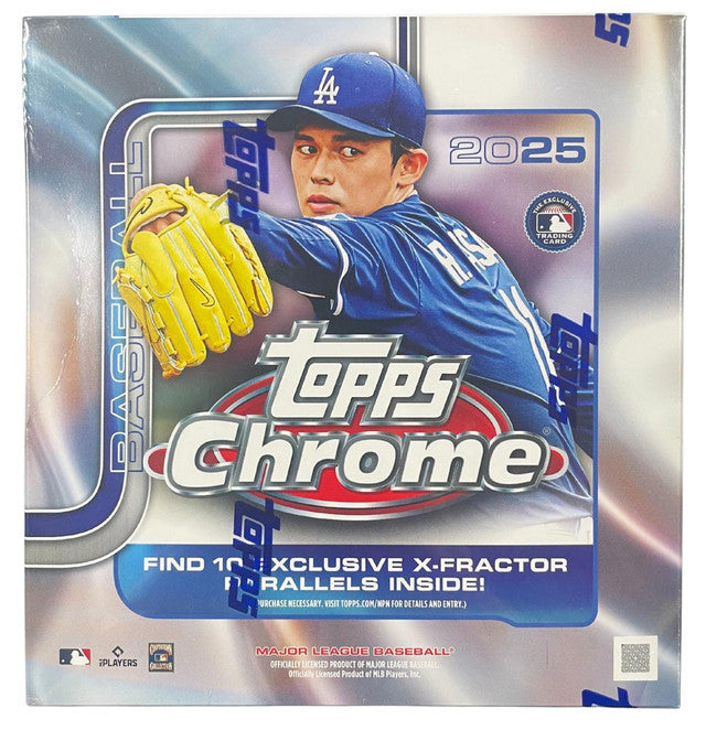 Topps - Chrome - MLB Baseball - 2025 - Mega Box
