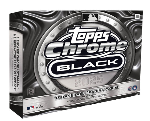 Topps - Chrome Black - MLB Baseball - 2025 - Hobby Box