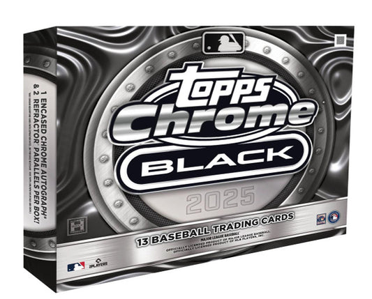 Topps - Chrome Black - MLB Baseball - 2025 - Hobby Box